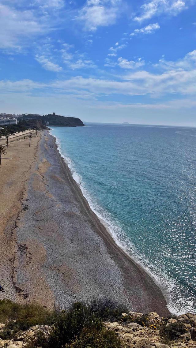 Extensión de la Playa Paraiso